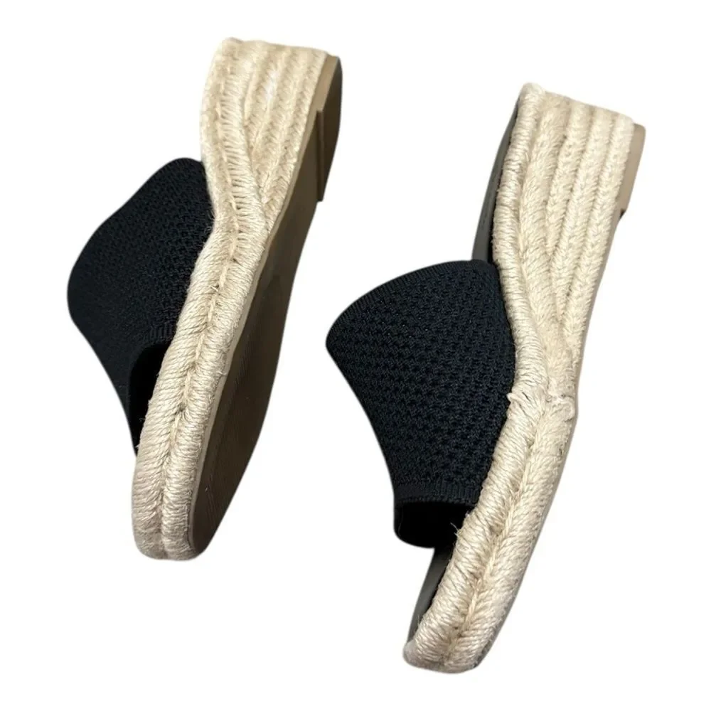 Arromic Espadrilles Wedge Platform Sandals Comfortable Slip On Slides size 7.5